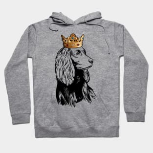 Boykin Spaniel Dog King Queen Wearing Crown Hoodie